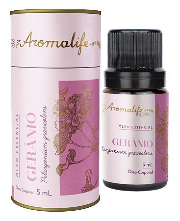 Aromalife Óleo Essencial de Gerânio GT Egito 5ml