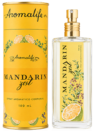 Aromalife Spray Aromático Corporal Mandarin Zest