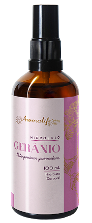 Aromalife Hidrolato de Gerânio 100ml