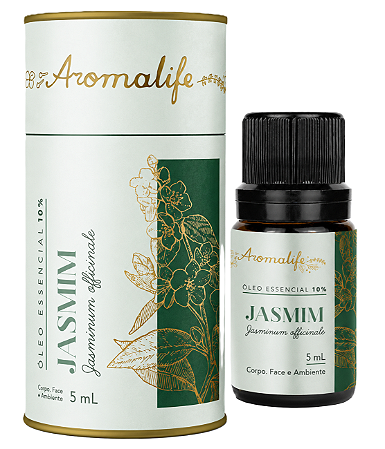 Aromalife Óleo Essencial de Jasmim Diluído 10% 5ml