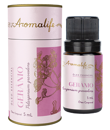 Aromalife Óleo Essencial de Gerânio GT África 5ml
