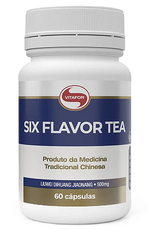 Vitafor Six Flavor Tea (Liuwei Dihuang Jiaonang) em Cápsulas - 60 caps