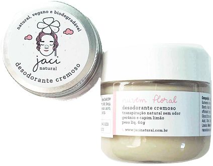 Jaci Natural Desodorante Cremoso Nuvem Floral