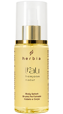 Herbia Body Splash Cabelo e Corpo Trau Benjoim Natur 150ml