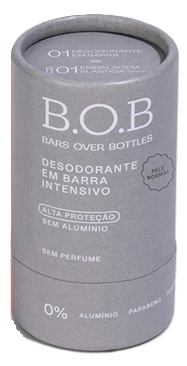 BOB Desodorante em Barra PELE NORMAL - Sem Perfume 50g [NOVO]