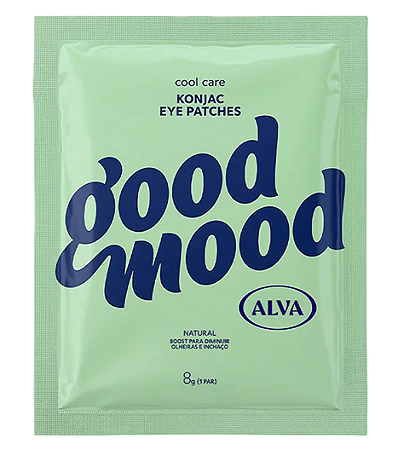 Good Mood by Alva Konjac Eye Patches - Boost Para Área dos Olhos 8g