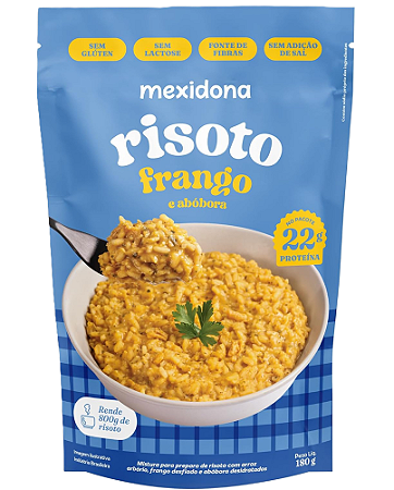 Mexidona Risoto de Frango e Abóbora 180g