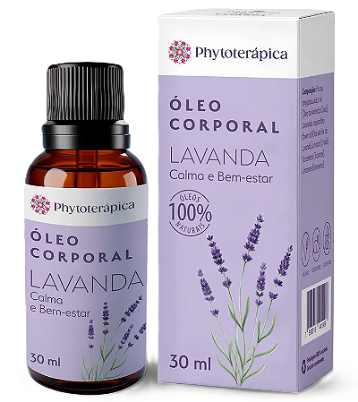 Phytoterápica Óleo de Lavanda Pronto Para a Pele 30ml
