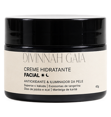 Divinnah Gaia Creme Hidratante Facial com Exossomas e Kakadu 40g