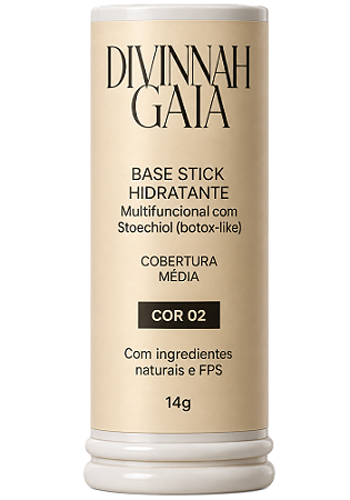 Divinnah Gaia Base Stick Hidratante - Cor #2 14g