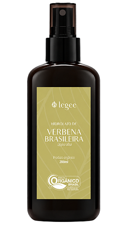 Legee Hidrolato de Verbena Brasileira Orgânico 200ml