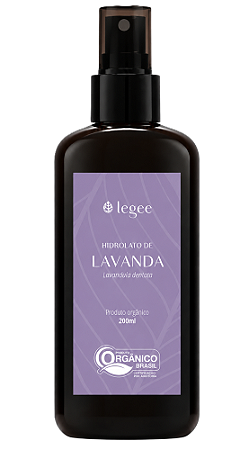 Legee Hidrolato de Lavanda Brasileira Orgânico 200ml