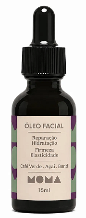 Moma Óleo Facial c/ Buriti, Açaí e Café Verde 15ml
