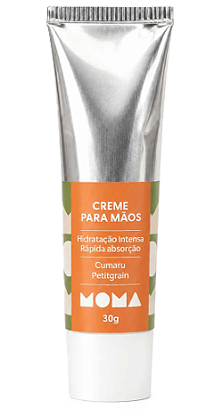 Moma Creme Para Mãos Cumaru e Petitgrain 30g