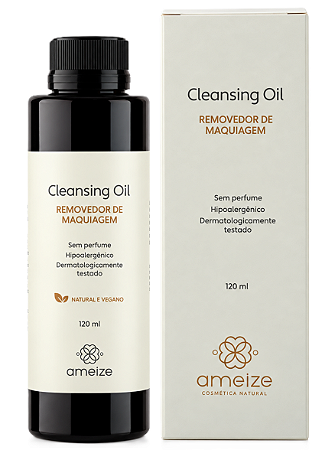 Ameize Cleansing Oil - Removedor de Maquiagem Sem Perfume 120ml