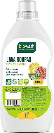 Biowash Lava Roupas Natural Citrus 1L
