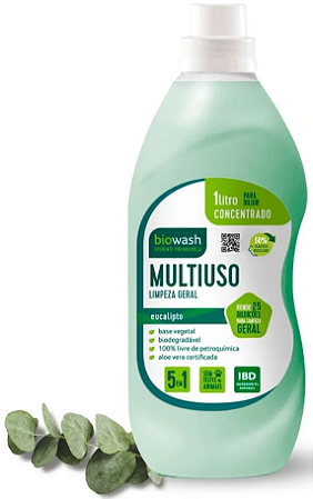 Biowash Multiuso Concentrado Natural Eucalipto 1L