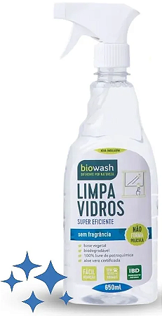 Biowash Limpa Vidro Natural