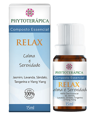 Phytoterápica Composto Essencial Relax - Calma e Serenidade 15ml