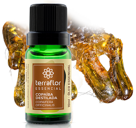 Terra Flor Óleo Essencial de Copaíba Destilada 10ml