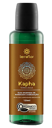 Terra Flor Ayurveda Óleo Corporal e para Massagem Kapha Orgânico 120ml