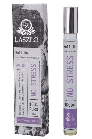 Laszlo Roll-on com Óleos Essenciais No Stress 10ml