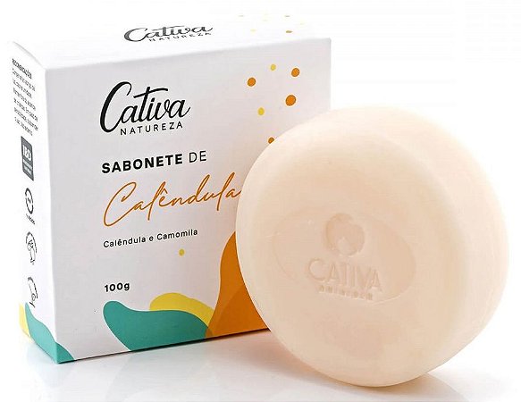 Cativa Natureza Sabonete de Calêndula 100g