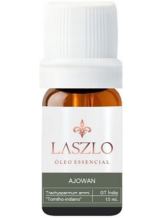 Laszlo Óleo Essencial de Ajowan (Tomilho Indiano) GT Índia 10ml