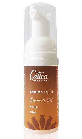 Cativa Natureza Biomas do Sul Espuma de Limpeza Facial Physalis 50ml