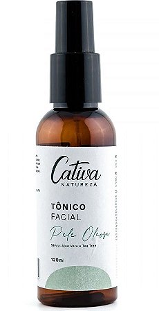 Cativa Natureza Pele Oleosa Tônico Facial 120ml