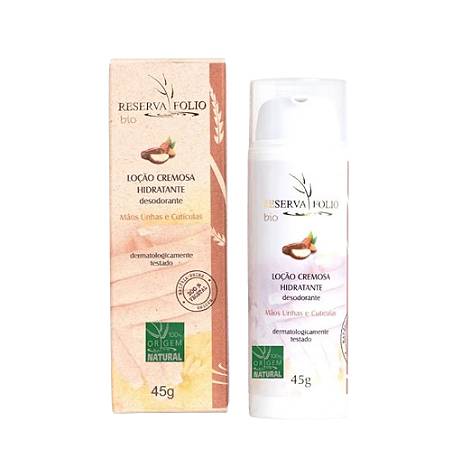 Reserva Folio Loção Hidratante Mãos, Unhas e Cutículas 45g