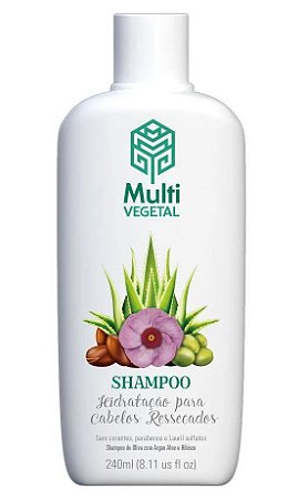 Multi Vegetal Shampoo de Oliva com Argan 240ml