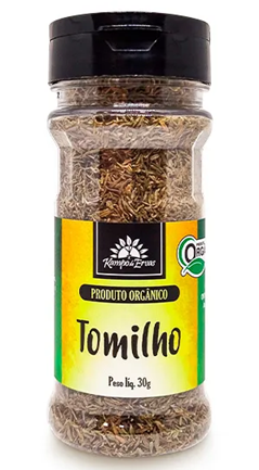 Kampo de Ervas Tomilho Condimento Puro Orgânico