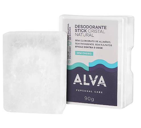 Alva Desodorante STONE Cristal Sensitive 90g