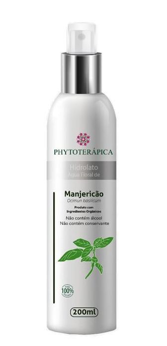 Phytoterápica Hidrolato / Água Floral de Manjericão 200ml