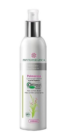 Phytoterápica Hidrolato / Água Floral de Palmarosa Orgânica 200ml