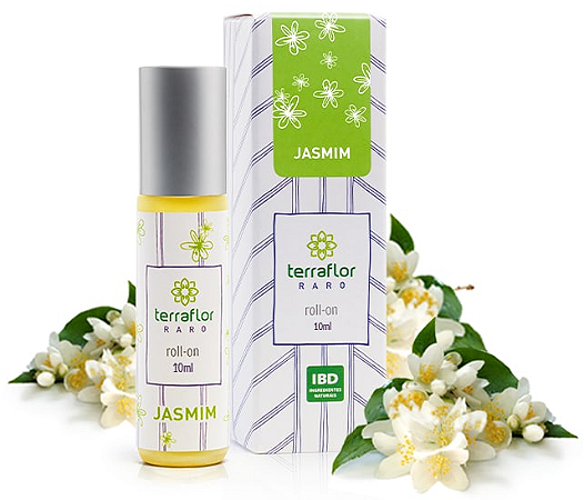 Terra Flor Roll-on Jasmim - Perfume Natural 10ml