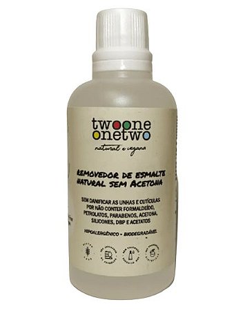 Twoone Onetwo Removedor de Esmalte Sem Acetona 120ml