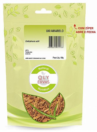 QLY Ervas Uxi Amarelo Fracionado 50g