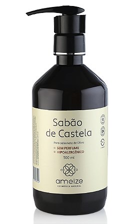 Ameize Sabão de Castela Líquido Sem Perfume