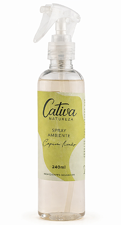 Cativa Natureza Spray Ambiente Capim Limão 240ml