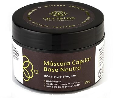 Ameize Máscara Capilar Base Neutra Sem Perfume 250g