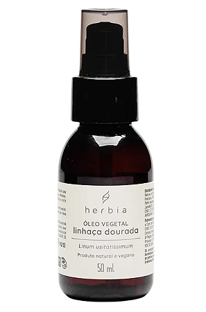 Herbia Óleo de Linhaça Dourada 50ml