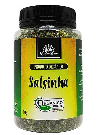 Kampo de Ervas Salsinha Condimento Puro Orgânico 90g