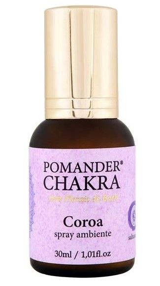 Pomander Chakra Coroa Spray Ambiente 30ml