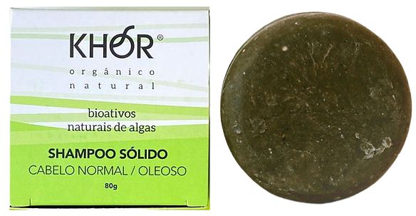Khor Shampoo Sólido Cabelos Normais a Oleosos 70g
