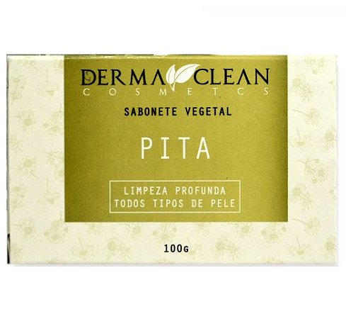 Derma Clean Sabonete Vegetal Pita 100g