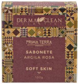 Derma Clean Sabonete Argila Rosa - Soft Skin 100g