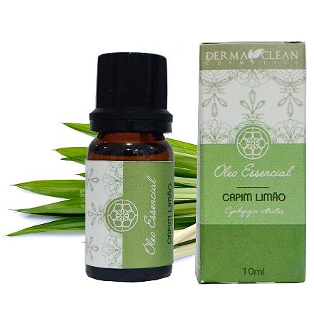 Derma Clean Óleo Essencial de Capim Limão / Lemongrass 10ml