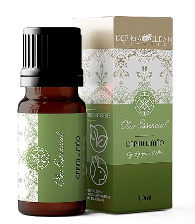 Derma Clean Óleo Essencial de Capim Limão / Lemongrass 10ml